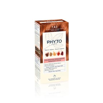 Phyto Phytocolor Боя за коса 7.43 Медно русо 