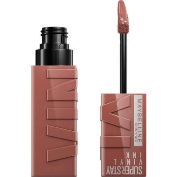 Maybelline Superstay Vinyl Ink Дълготрайно течно червило с блестящ ефект 120 Punchy