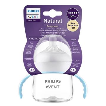 Avent Natural Response AirFree Бутилка с биберон с поток 5 6М+ 150 мл