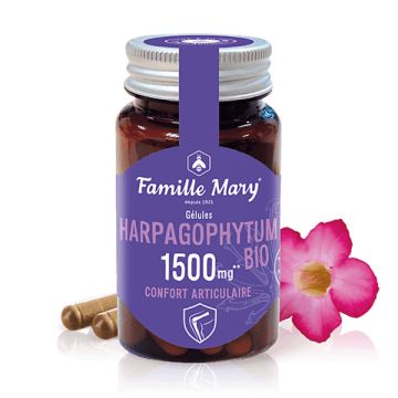 Harpagophytum Био Дяволски нокът x 60 капсули Famille Mary