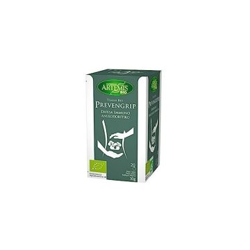 Prevengrip Чай при настинка и грип 30 гр х 20 филтърни пакетчета Artemis Bio 