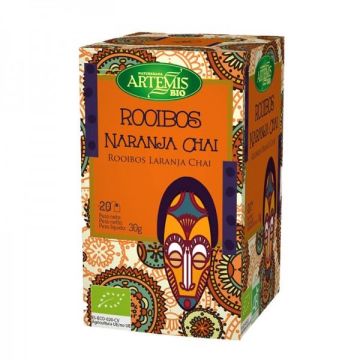 Rooibos Naranja Chai Чай Ройбос с портокал Био 30 г х 20 филтърни пакетчета Artemis Bio
