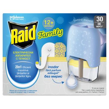Raid Liquid Electric Family Електрически изпарител с пълнител