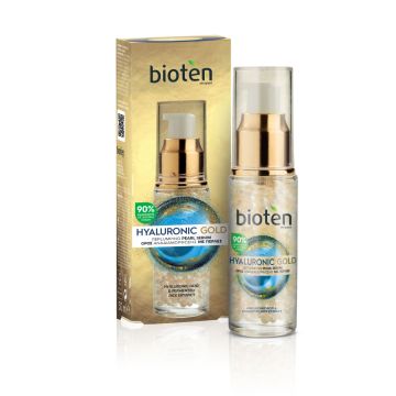 Bioten Hyaluronic Gold Уплътняващ перлен серум 30 мл