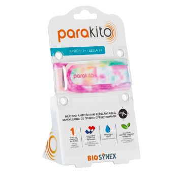 Parakito Репелентна гривна против комари за възрастни Хавай + Таблетки 2 бр Комплект