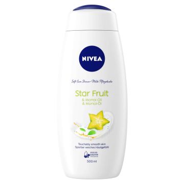 Nivea Star Fruit & Monoi Oil Душ гел за тяло 500 мл