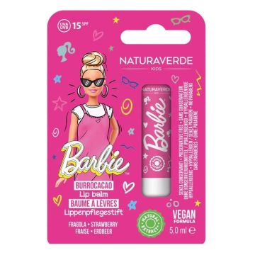 Naturaverde Barbie Strawberry  Балсам за устни SPF15 5,7 мл