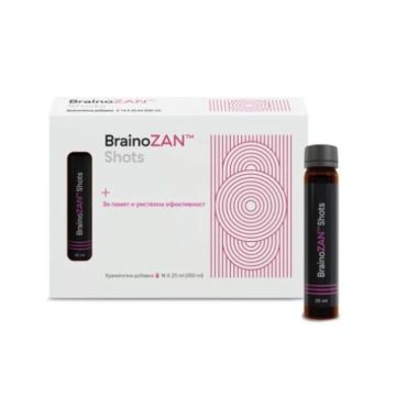 BrainoZan Шотове за сила на ума 25 ml х 14 флакона Valentis