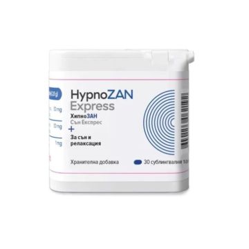 HypnoZan Сън Експрес х 30 сублингвални таблетки Valentis