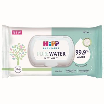 Hipp Soft & Pur Мокри кърпи х 48 броя