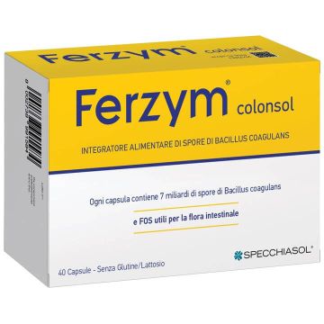 Ferzym Colonsol за балансирана чревна флора х 40 капсули