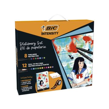 BIC Комплект за оцветяване Intensity Paper Manga