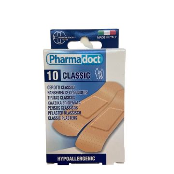 Pharmadoct Classic Водоустойчив пластир х 10 броя