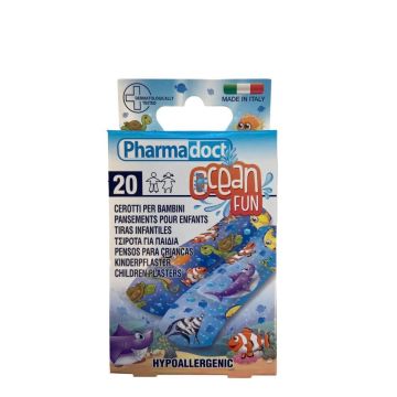 Pharmadoct Kids Детски пластири с морски мотиви х 20 броя