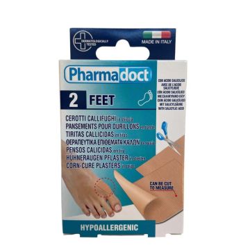 Pharmadoct Feet Пластир лента за лечение на мазоли 4 х 6 см 2 броя