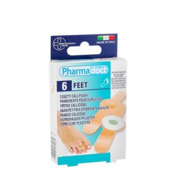 Pharmadoct Feet Пластири за лечение на мазоли х 6 броя