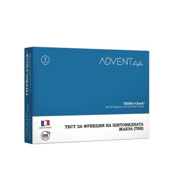 Тест за функция на щитовидната жлеза в домашни условия (TSH) Advent Life THYRO CHECK