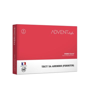 Тест за анемия в домашни условия Advent Life FERRI CHECK