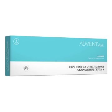 Advent Life RapidFor Strep A Тест за скарлатина х 1 брой