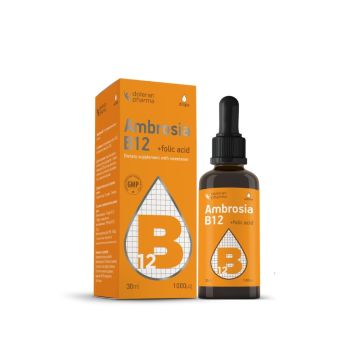 Амброзия Капки Витамин B12 + Фолиева киселина 30 мл Doleran Pharma