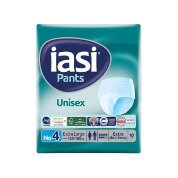 IASI Pants Пелени-гащи за възрастни Unisex N4 XL 10 бр 