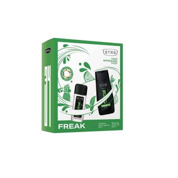 STR8 FREAK Парфюмен спрей за мъже 85 мл + STR8 FREAK Освежаващ душ гел за мъже 250 мл Комплект