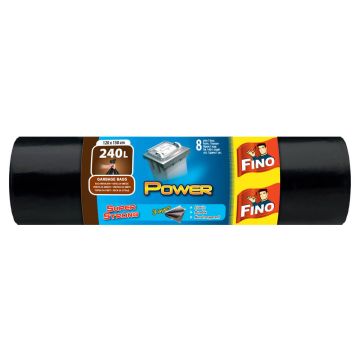 Fino Power Торби за смет 240 л 8 бр