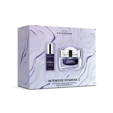 Esthederm Intensive Vitamine C Крем-гел за лице 50 мл + Esthederm Intensive Концентриран серум с две форми на витамин С 10 мл Комплект