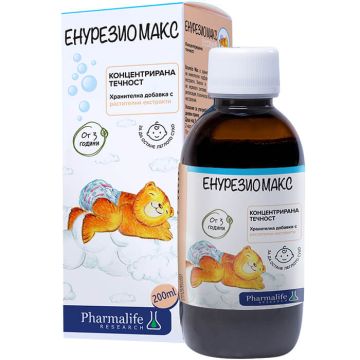 Енурезио Макс Бимби Билков сироп при нощно напикаване 200 мл Pharmalife Research