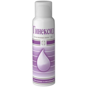 Гинексид Почистваща пяна 45+, 150 мл Naturpharma