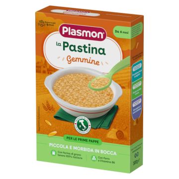 Plasmon Gemmine Бебешка паста зрънца 6M+ 300 гр 