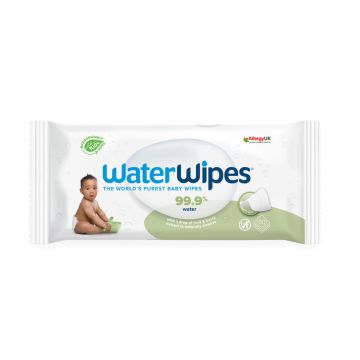 Water Wipes Мокри кърпи Сапунено Орехче х 60 бр