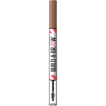 Maybelline Build-A-Brow Молив и гел за вежди 2в1, цвят 255 Soft Brown