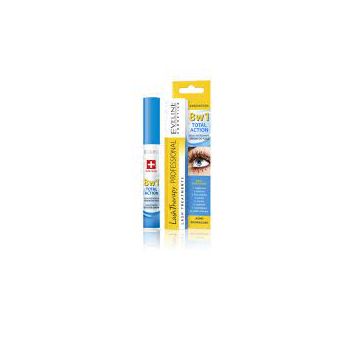Eveline Total Action Интензивен серум за мигли 8в1 с хиалуронова киселина 10 мл