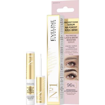 Eveline Multipeptide Booster Серум за мигли и вежди 4 мл