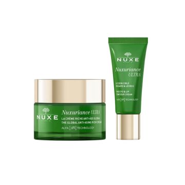 Nuxe Nuxuriance Ultra Обогатен крем с глобално действие 50 мл + Nuxe Nuxuriance Ultra Противостареещ крем за околоочен контур и устни 15 мл Комплект