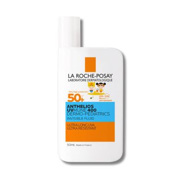 La Roche-Posay Anthelios UVMune 400 Dermo-Pediatrics Слънцезащитен флуид за лице за деца SPF50+ 50 мл