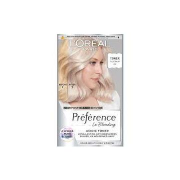 L’Oreal Preference Киселинен тонер след осветляване 01 Platinum Ice
