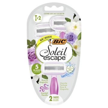 BIC Soleil Escape Rose & Magnolia Дамска самобръсначка х 2 броя