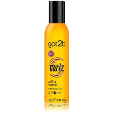 Schwarzkopf Got2b Curlz Пяна за коса за къдрици 250 мл