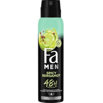 Fa Men Spicy Bergamot Део спрей против изпотяване за мъже 150 мл