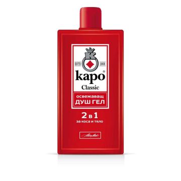 Каро Classic Освежаващ душ гел 2в1 за коса и тяло 400 мл