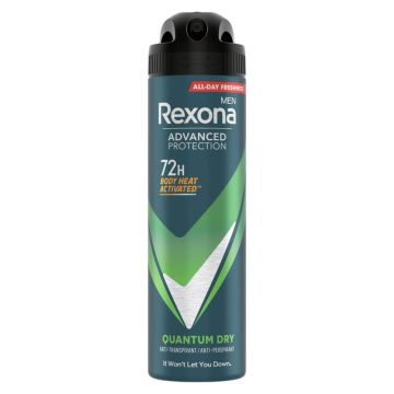 Rexona Men Advanced Protection Quantum Дезодорант против изпотяване за мъже 150 мл