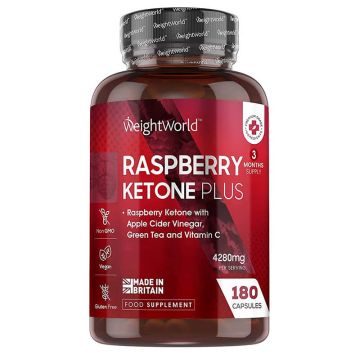Weight World Малинови кетони Плюс х 180 капсули 