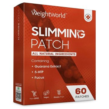 Weight World Лепенки за отслабване с екстракт от Гуарана, Фукус и 5-HTP x 60 пластира 