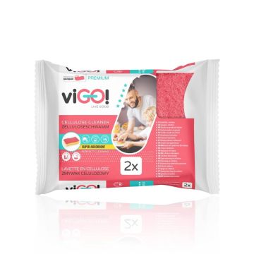 viGО! Кухненски гъби Premium целулоза х 2 броя