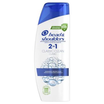 Head & Shoulders 2in1 Classic Clean Шампоан с балсам против пърхот 330 мл