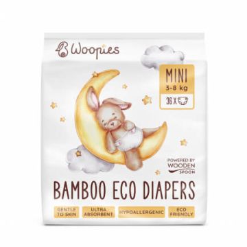Wooden Spoon Еко пелени Mini 3-8 кг 36 бр