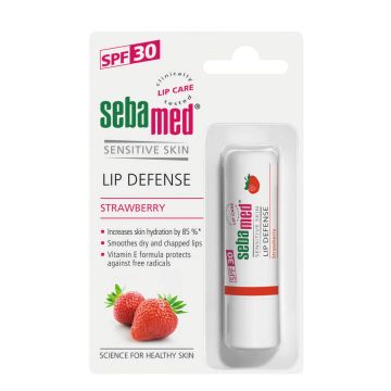 Sebamed Lip Balm Strawberry Балсам за устни с ягода 4,8 г