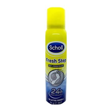 Scholl Fresh Step Спрей за крака за защита от изпотяване 150 мл